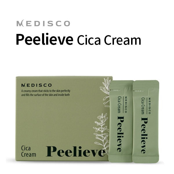 韓国 シカクリーム 艶クリーム MEDISCO Peelieve 30袋 Medisco Peelieve Cica Cream – STAYVEUSA